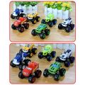 6 Pieces Kids Car Toys, Cartoon Monster Truck Vehicle Toys Educational Toys for Boys Girls. 