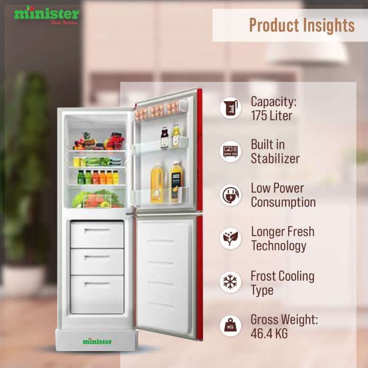 Minister%20Refrigerator%20M-175%20RED%20JABA%20NEW%20with%20Free%20Delivery%20-%20Image%202