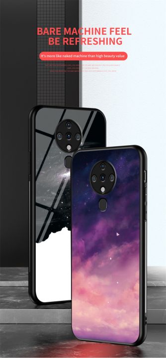 Tecno%20Spark%206%20KE7%20Case%20Starry%20Grain%20Glass%20Hard%20Back%20Cover%20Shockproof%20Case%20with%20TPU%20Bumper%20for%20Tecno%20Spark%206%20Spark6%20KE7%20-%20Image%205