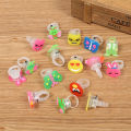 5Pcs Luminous Rings LED Diamond Flashing Finger Ring Children Boys Girls Rave Party Glowing Rings Glow In The Dark Toy Gifts. 