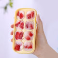 Food Grade Silicone Ice Grid Kitchen Gadge Ice Case Tray Maker Mould Ice Storage Box Quick Freezing Reusable Creative DIY Mold.
