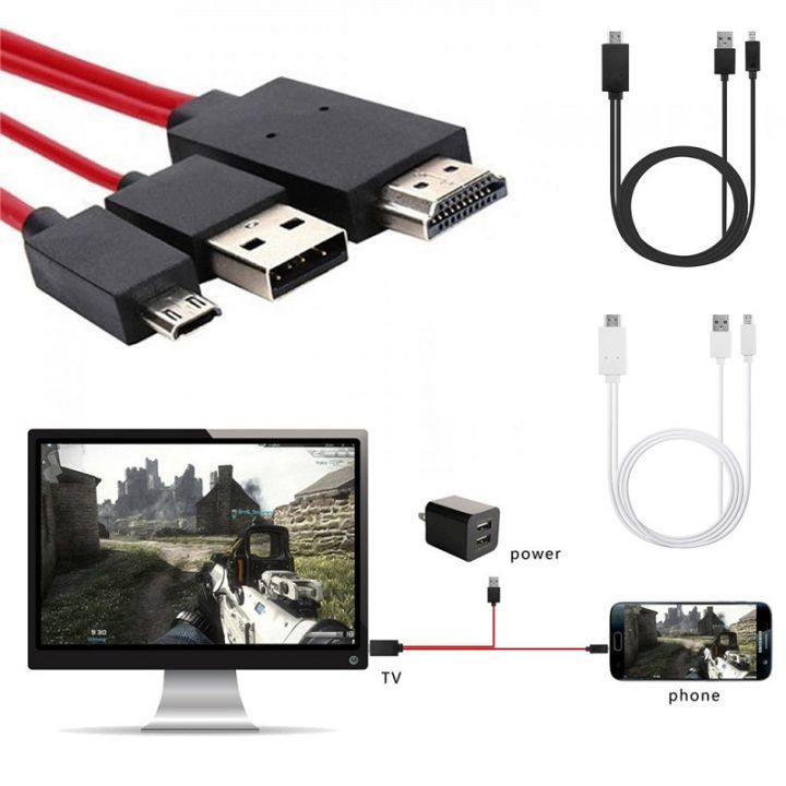 Micro%20USB%20To%20HDMI%201080P%20HDTV%20Cable%20For%20Samsung%20S5/S4/S3%20NOTE3%2011%20Pin%20TV%20Cable%20Adapter%20Converter%20For%20TV%20Home%20Theater%20System%20-%20Image%202