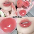 KH Gege Bear Canned Jam Lip Gloss Moisturizing Water Light Mirror Tender Full Lips Makeup No Stain On Cup Lipstick.