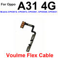 Oppo A31 A32 A36 A37 A39 4G power on / off Switch Button Side Volume Up Down Buttons Flex Cable Replacement Part.