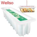 12 Large Loaf Soap Mold Thick Lip Silicon Rectangular Mould DIY Handmade Swirl Making Tools Tall. 