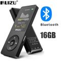RUIZU X02 MP3 Music Player 16GB Portable Sport Walkman with 1.8 Inch Support FM Radio E-Book Clock Recorder mp3 player bluetooth.