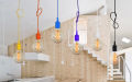 DIY Pendant Lighting Fixture - Single Lamp Holder for Home Decor.