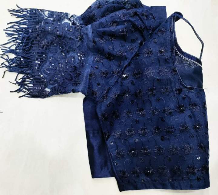 Pure%20Cotton%20Chicken%20Kanchi%20Net%20Ghoti%20Hata%20Sleeves%20Saree%20Blouse%20For%20Women's%20-%20Blouse%20For%20Women%20-%20Image%202