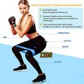 5 PCS Resistance Fitness Exercise Loop Bands Set.