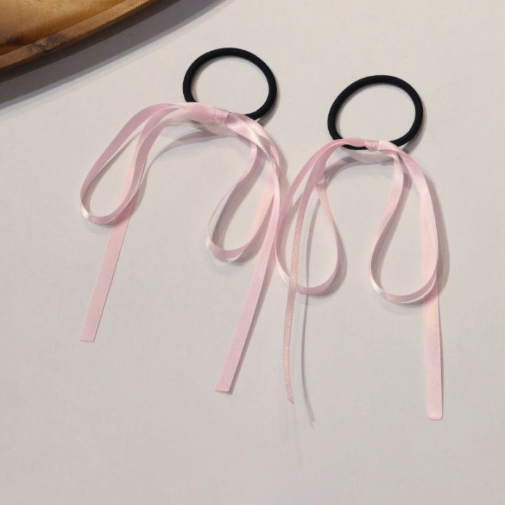 Simple%20Sweet%20Colorful%20Bowkont%20Headdress%20For%20Woman%20Girls%20Fashion%20Long%20Ribbon%20Ponytail%20Hair%20Rope%20Rubber%20Band%20Hair%20Accessories%20-%20Image%204