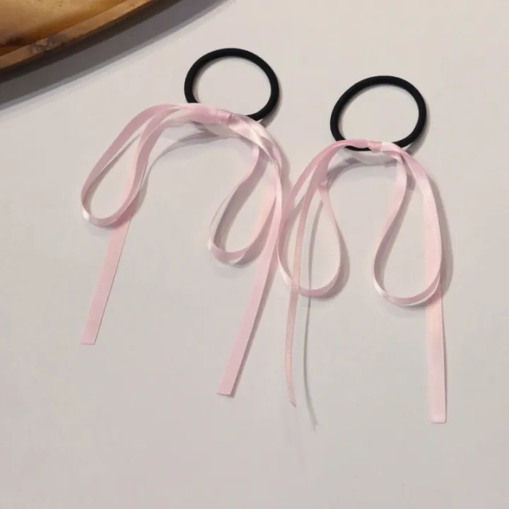 Simple%20Sweet%20Colorful%20Bowkont%20Headdress%20For%20Woman%20Girls%20Fashion%20Long%20Ribbon%20Ponytail%20Hair%20Rope%20Rubber%20Band%20Hair%20Accessories%20-%20Image%204