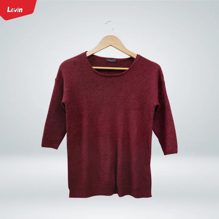 Women's%20Short%20Sleeve%20Winter%20Sweater%20From%20Levin%20-%20Image%205