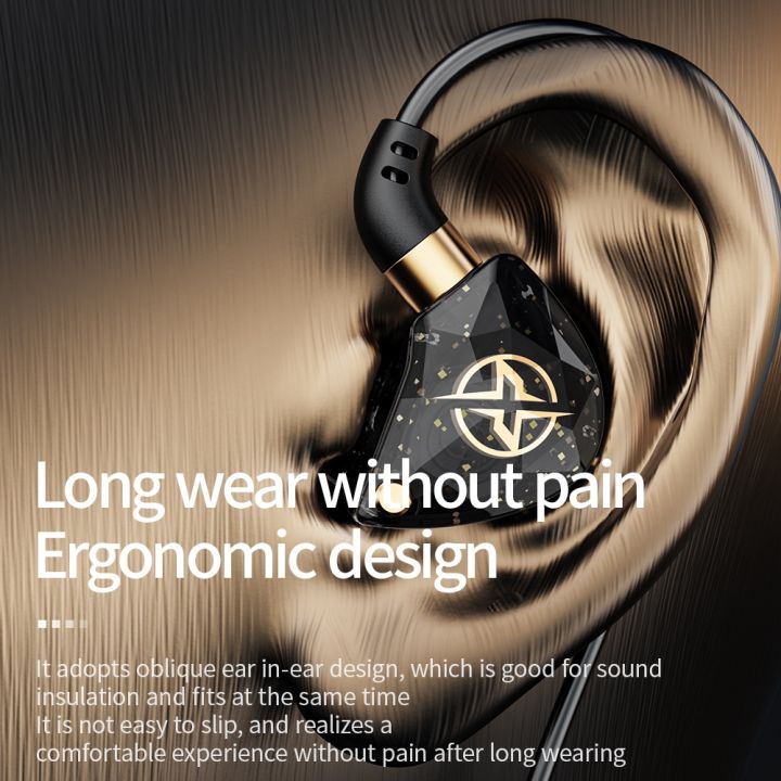 SPRISE%20New%20X6%20Deep%20Bass%20Dynamic%20In-Ear%20Earphones%20With%20Mic%20Stereo%20Wired%20Ear%20Monitor%20Earpiece%20Headset%203.5mm%20Headset%20-%20Image%205