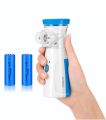 Portable Mesh Nebulizer Handheld, One Touch Operation, No Noise, High Nebulization Rate, Personal Inhalers For Breathing Problems Lightweight, Travel Friendly Nebulizer For Adults & Kids.