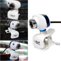 【Good-Love Store】(New) computer camera USB 2.0 480p Laptop computer clip-on USB rotatable night vision HD webcam video online class with mic. 