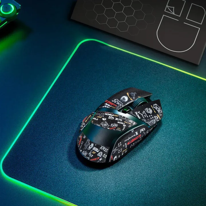 Mouse%20Grip%20Tape%20Stickers%20for%20Razer%20Basilisk%20Ultimate/Basilisk%20X%20Hyperspeed%20Mouse%20Anti%20Slip%20Skin%20securely%20-%20Image%206