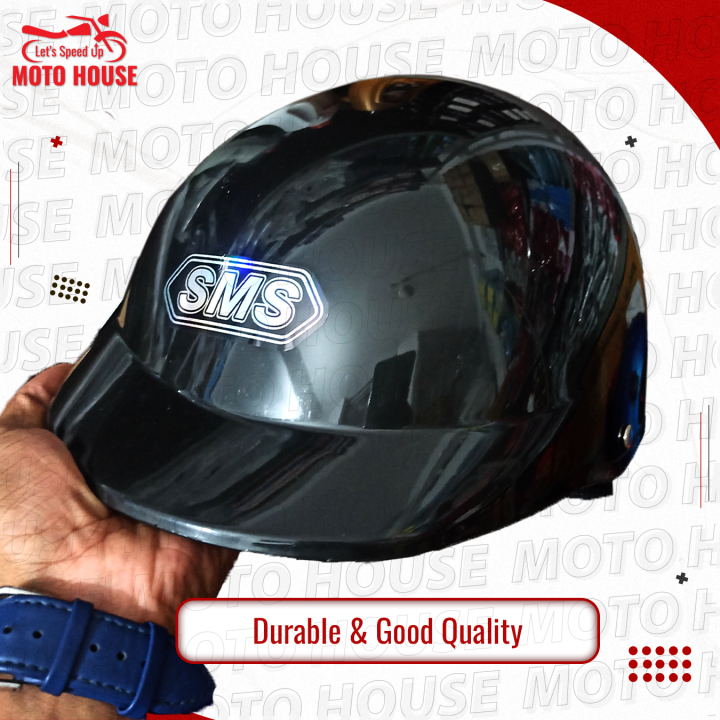 DFL%20/%20STM%20/%20SMS%20Cap%20Style%20New%20Version%20Bike%20Helmet%20Black%20colour%201%20pcs%20Vespa%20or%20Scooty%20Helmet%20for%20man%20&%20Women%20-%20Image%204