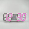 LED Digital Wall Clock – Acrylic Display with Alarm & 3 Brightness Levels.