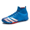 Turf Soccer Shoes Men's Long Nail Youth Artificial Lawn Competition Training Shoes Factory Sneaker. 