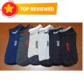 Socks 4 Pair Premium Quality Ankle Socks For Men Casual Sock.