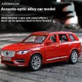 1:32 VOLVO XC90 SUV Alloy Car Model Diecast Metal Model Sound Light Children Toys Car Central Control Ornaments Gift For Kids. 
