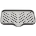 Silicone Kitchen Soap Tray, Sink Tray Drain Sponge Rack, Sink Storage.