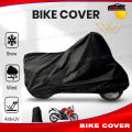 Premium Bike Cover Black – Dustproof & UV Protection for All Bikes.