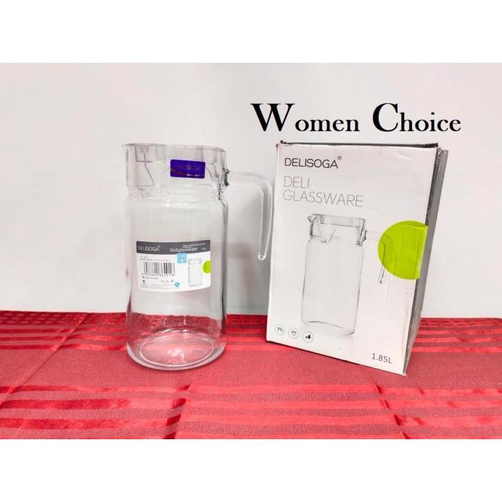 Deli Glassware Crystal Clear Glass Water Jug And Juice Jug And Pitcher