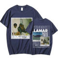 Rapper Kendrick Lamar Good Kid T Shirt Men's Women's Fashion Hip Hop Graphic Short Sleeve Oversized T-shirts Harajuku Streetwear Dislikelike.