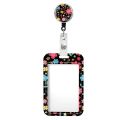 Plastic Card Sleeve Easy-Pull 11*7cm Id Holder Badge Holder for Office Use Event Staff School Id Travel Professional. 
