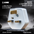 Anik British Standard 3 Pin 13Amp Fused Plug.