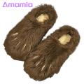 Soft Plush Paw Slippers Cozy Bear Claw Fuzzy Paw Slip-on Slippers for Women – Fluffy Animal Platform Shoes Cute Indoor Outdoor Comfort Footwear Perfect Gift for Home Casual Wear Cozy Bear Claw.