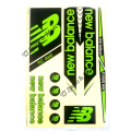 New Balance Cricket Bat Stickers (plastic). 