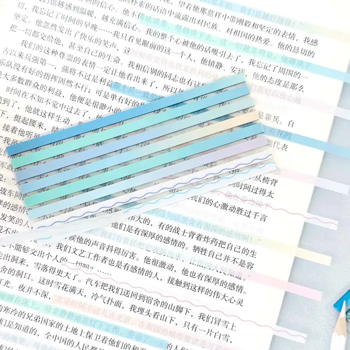 160%20Sheets%20Memo%20Pad%20Transparent%20Posted%20It%20Notebook%20Cute%20Index%20Stickers%20Notes%20Books%20Bookmarks%20Kawaii%20Aesthetic%20Stationery%20Supplie%20-%20Image%203