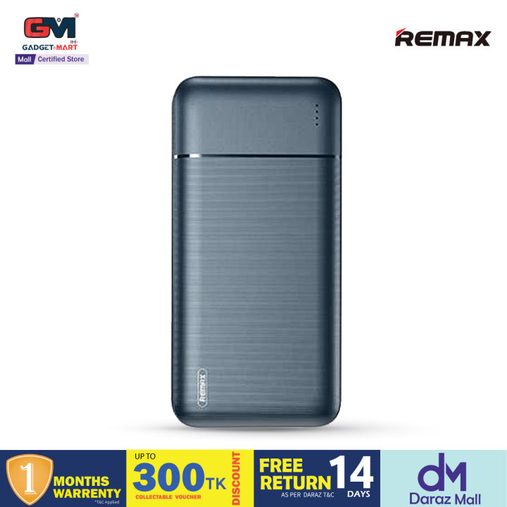 Remax RPP-96 Lango Series Dual USB Ports 10000mAh Power Bank- Black ...