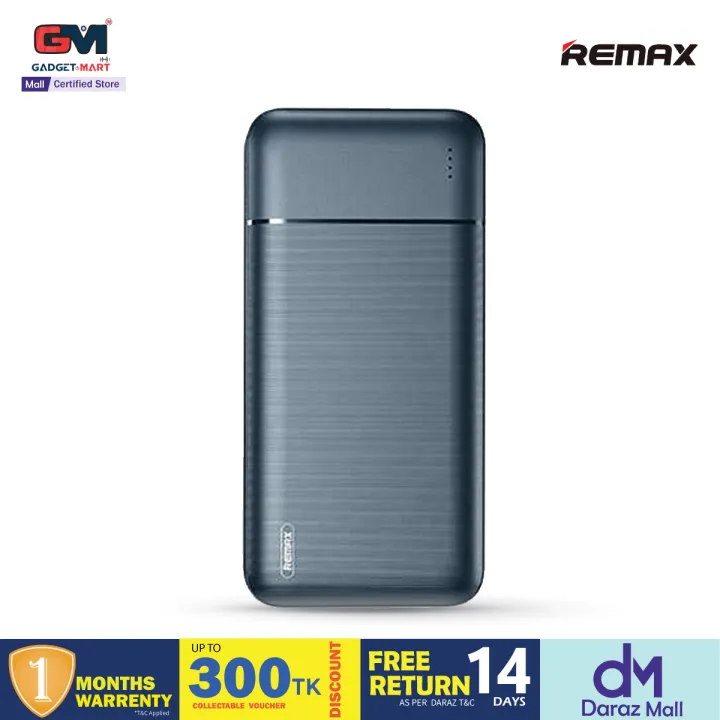 Remax RPP-96 Lango Series Dual USB Ports 10000mAh Power Bank- Black ...