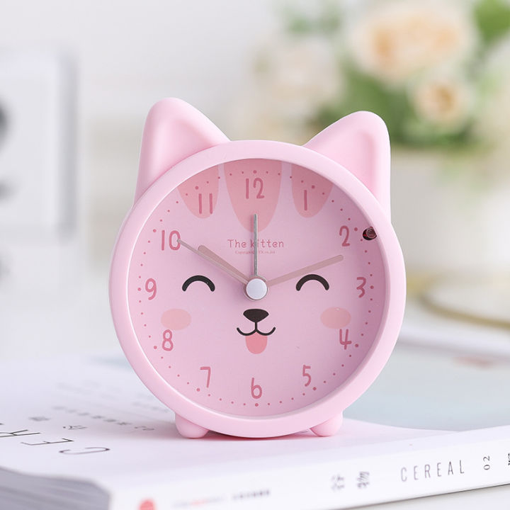 Fule%20Hour%20Silica%20Alarm%20Clock%20Children%20Student%20Bedroom%20Antair%20Nightstand%20Simple%20Cute%20Creative%20with%20Night%20Light%20Noiseless%20Clock%20-%20Image%204