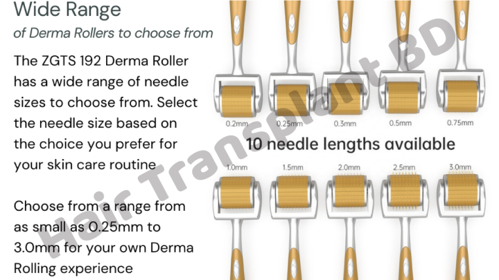 Zgts%20Derma%20Roller%200.5mm%20-%20192%20Titanium%20For%20Skin%20Hair%20And%20Beard%20Growth%20(All%20Sizes%20Available)%20-%20Image%207