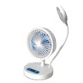 Rechargeable Folding Fan Mini fan With LED Light-JR 2022.