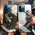 【Straggle Steipos】Phone Case For iPhone 14Pro 11 12 13 Pro Max XR SE X XS Mini 7 8 14 Plus Tempered Glass The Last of Us Part Black Shell Cover. 