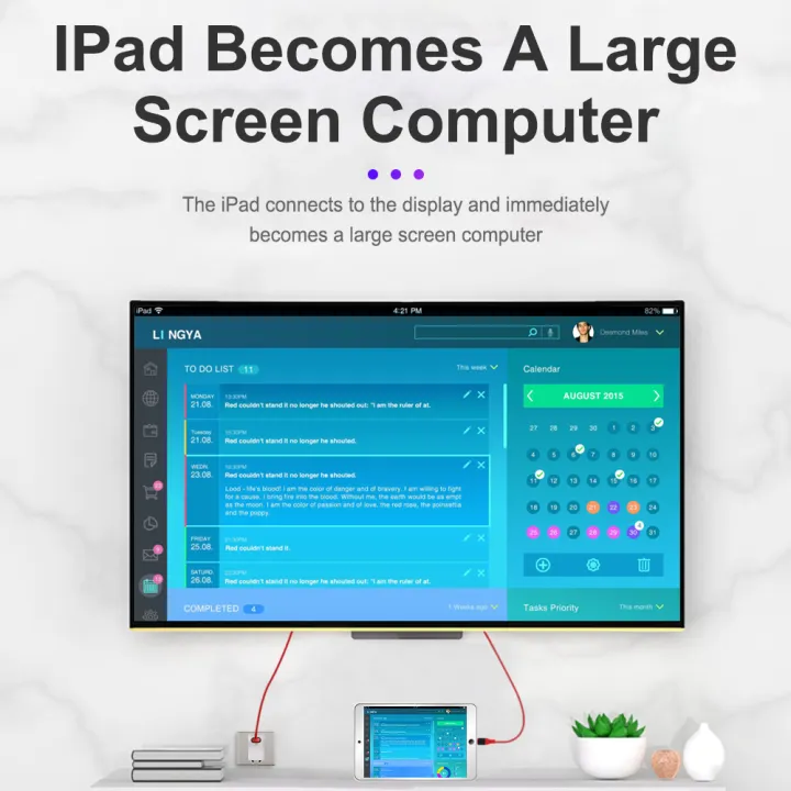 4K%20HD%20Video%20Cable%20For%20Apple%20iPhone%2014%2013%2012%2011%20Pro%20Max%20iPad%20mini%20Lightning%20to%20HDMI%20Digital%20AV%20Adapter%201080P%20TV%20Projector%20Monitor%20-%20Image%205