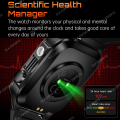 Fashions Outdoor Sport Smart Watch Men 880mAh Large Battery 2.01 HD Screen Fashion LED Flashlight Heart Rate Waterproof BT Calls Smartwatch 2025. 