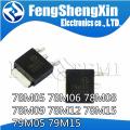 10pcs 78M05 78M06 78M08 78M09 78M12 78M15 79M05 79M15 TO252 L78M05CDT L78M06CDT L78M08CDT 7805 voltage regulator Triode TO-252. 