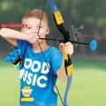 Kids Bow and Arrows Archery Set Toy with 3 Suction Cup Arrow. 
