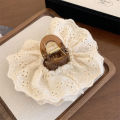 Elegant Retro Lace Ribbon Bowknot Hairpin For Women Girls Fashion Hair Clip Hair Accessories Sweet Princess Ribbon Shark Clip Bayline. 