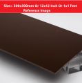 BROWN 2mm Acrylic Sheet 2mm Brown Plastic Sheet 2mm Thick Acrylic Sheet Cutting Size 300x300mm Or 12×12 Inch Or 1×1 Feet 2mm Brown Acrylic Plexiglass 12 Inch Acrylic Sheet Brown Perspex Acrylic Sheet. 