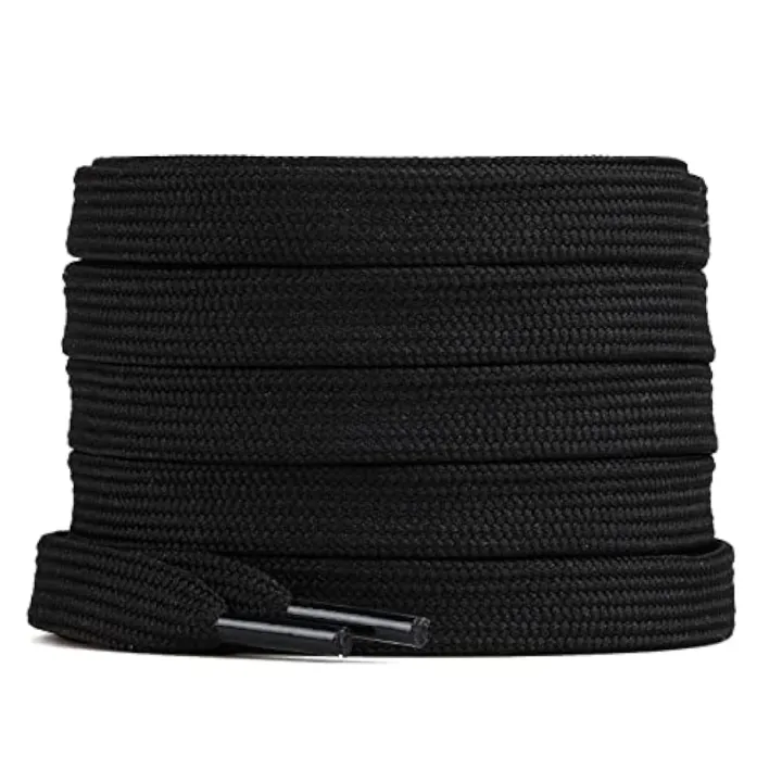 1%20Jora-Lofarlace/Shoelece/Shoe%20lace/Bootlace/Jutar%20fita-Black%20-%20Image%204