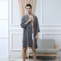 Robes For Women Loose Absorbent Terry Bath Robe Kimono Men Light Weight Towel Sandy Beach Bathrobe leepwear Women Dressing Gown. 
