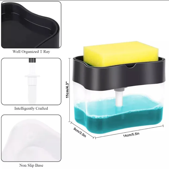 Liquid%20Soap%20Dispenser%20Soap%20Pump%20Sponge%20Caddy%20Holder%20Creative%20Hand%20Press%20Kitchen%20Dish%20Soap%20Dispenser%20with%20Washing%20Sponge%20-%20Image%202