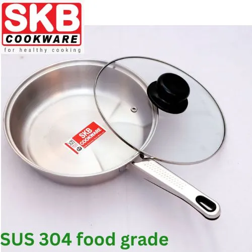 SKB%20SuS304%20Food-grade%20Stainless%20Steel%20"Frying%20Pan%20with%20Glass%20Lid"%20-%20Image%204